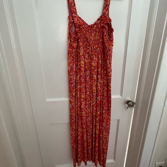 Colorful smocked midi - Picture 4 of 6